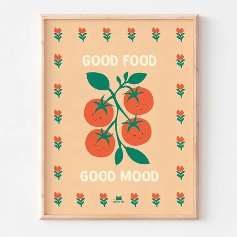 Affiche cuisine 30x40cm Ma petite vie