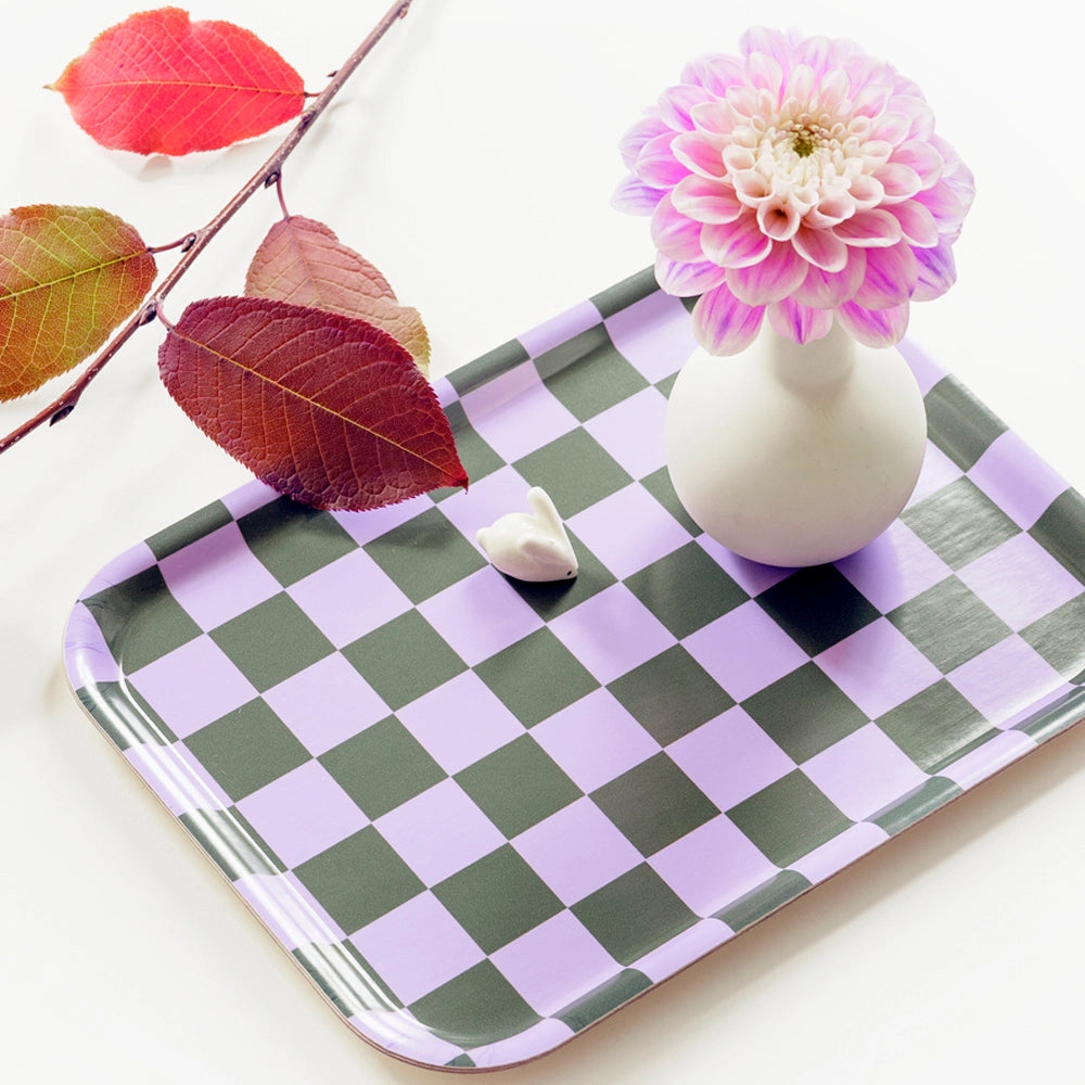 Plateau rectangulaire 27x20cm - Blu Kat
