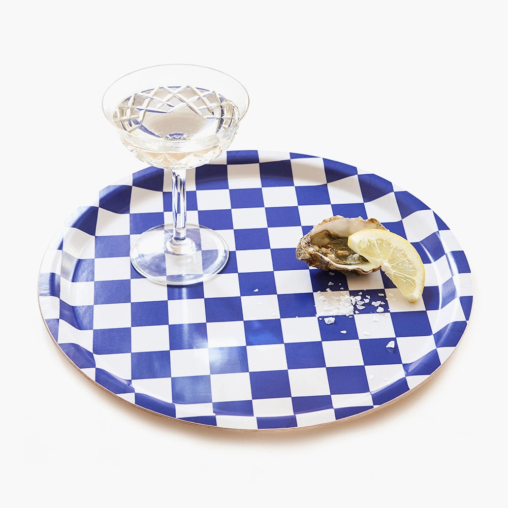 Plateau rond 31cm - Blu Kat