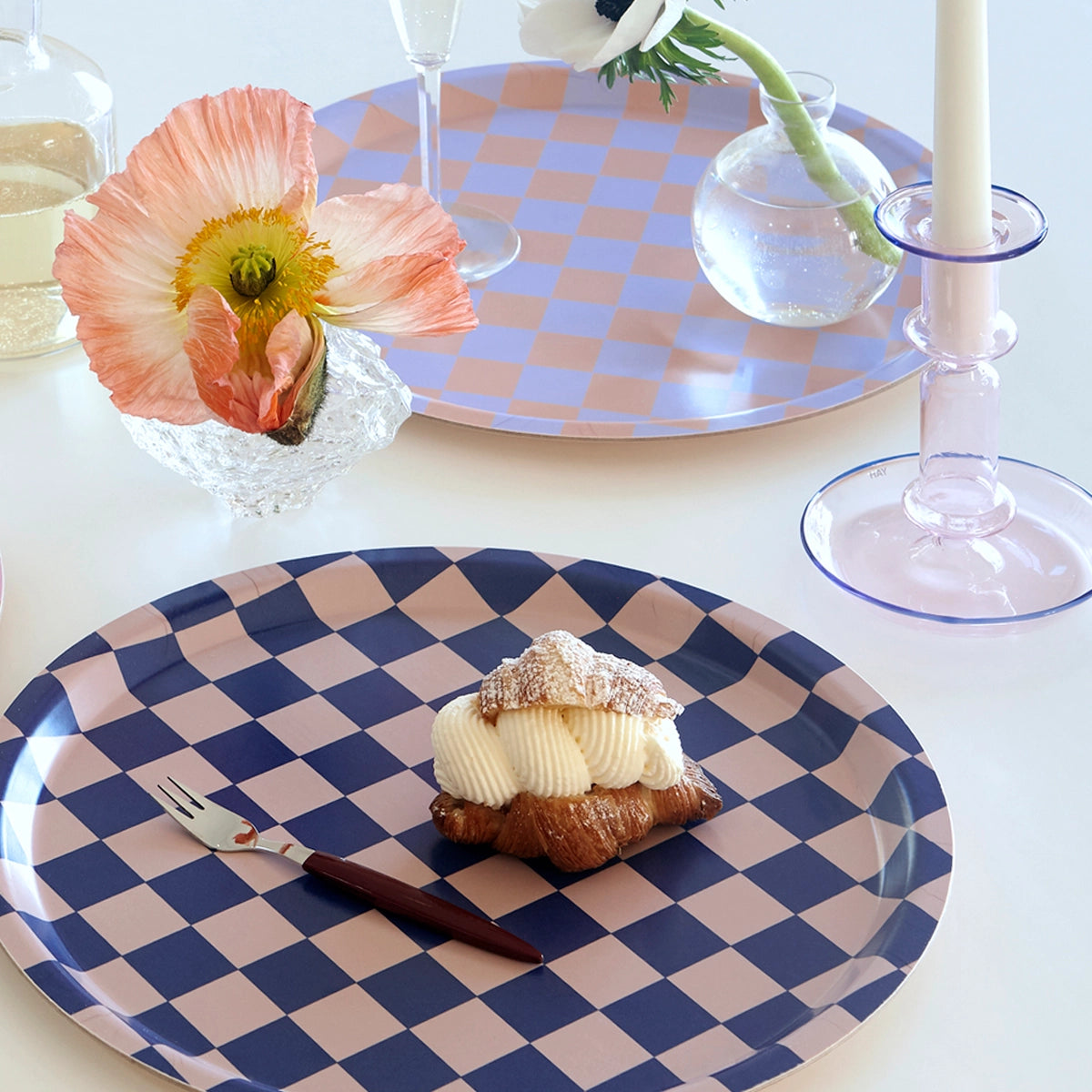 Plateau rond 31cm - Blu Kat