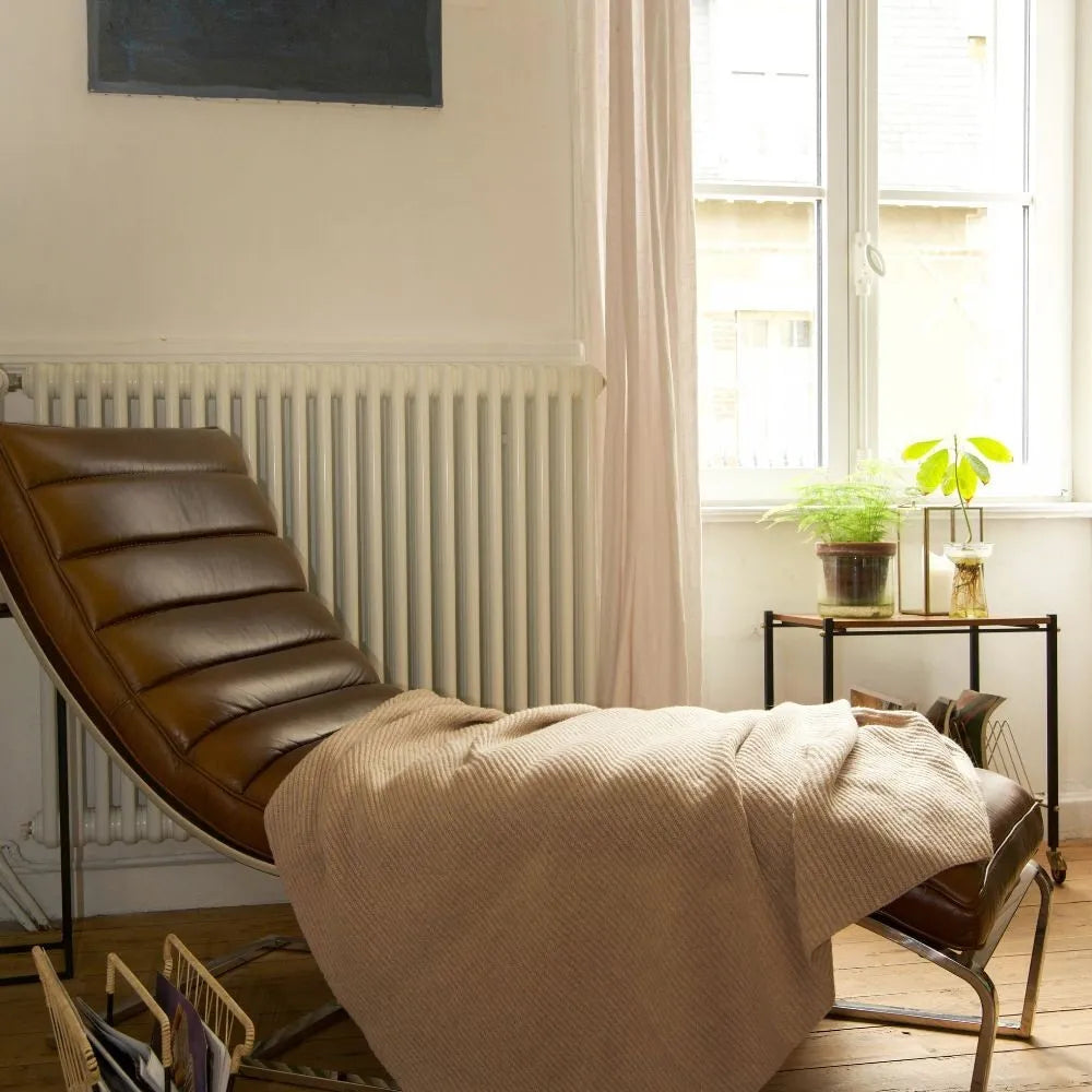 Plaid laine recyclée - Maison Bonnefoy
