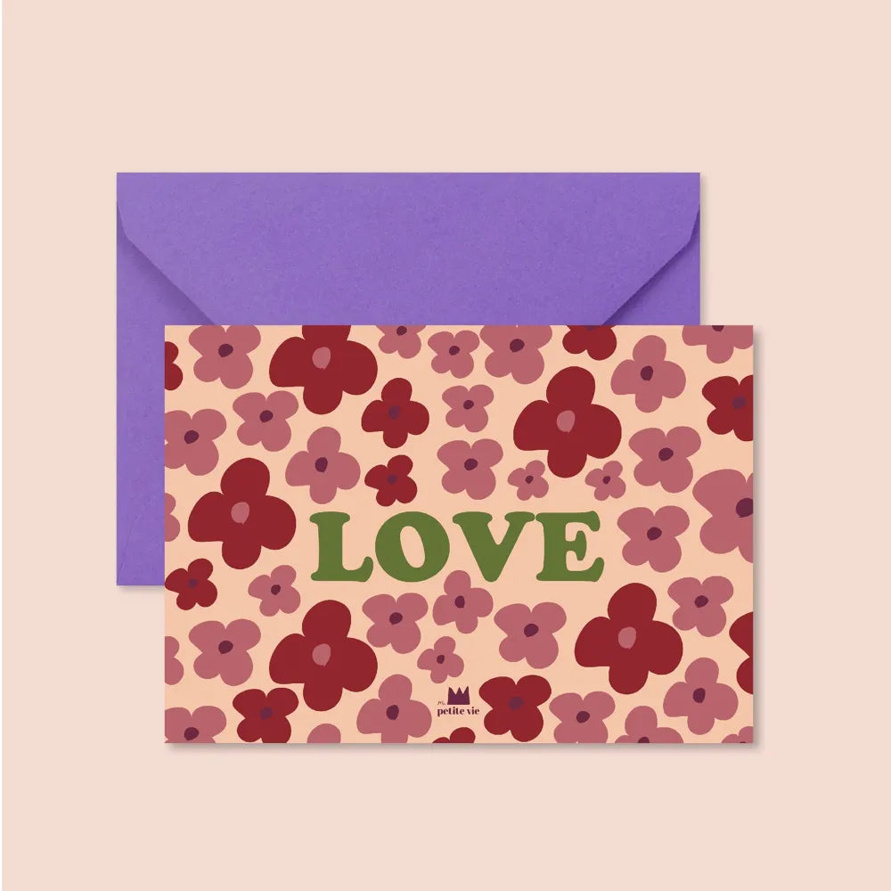 Carte Amour Ma petite vie