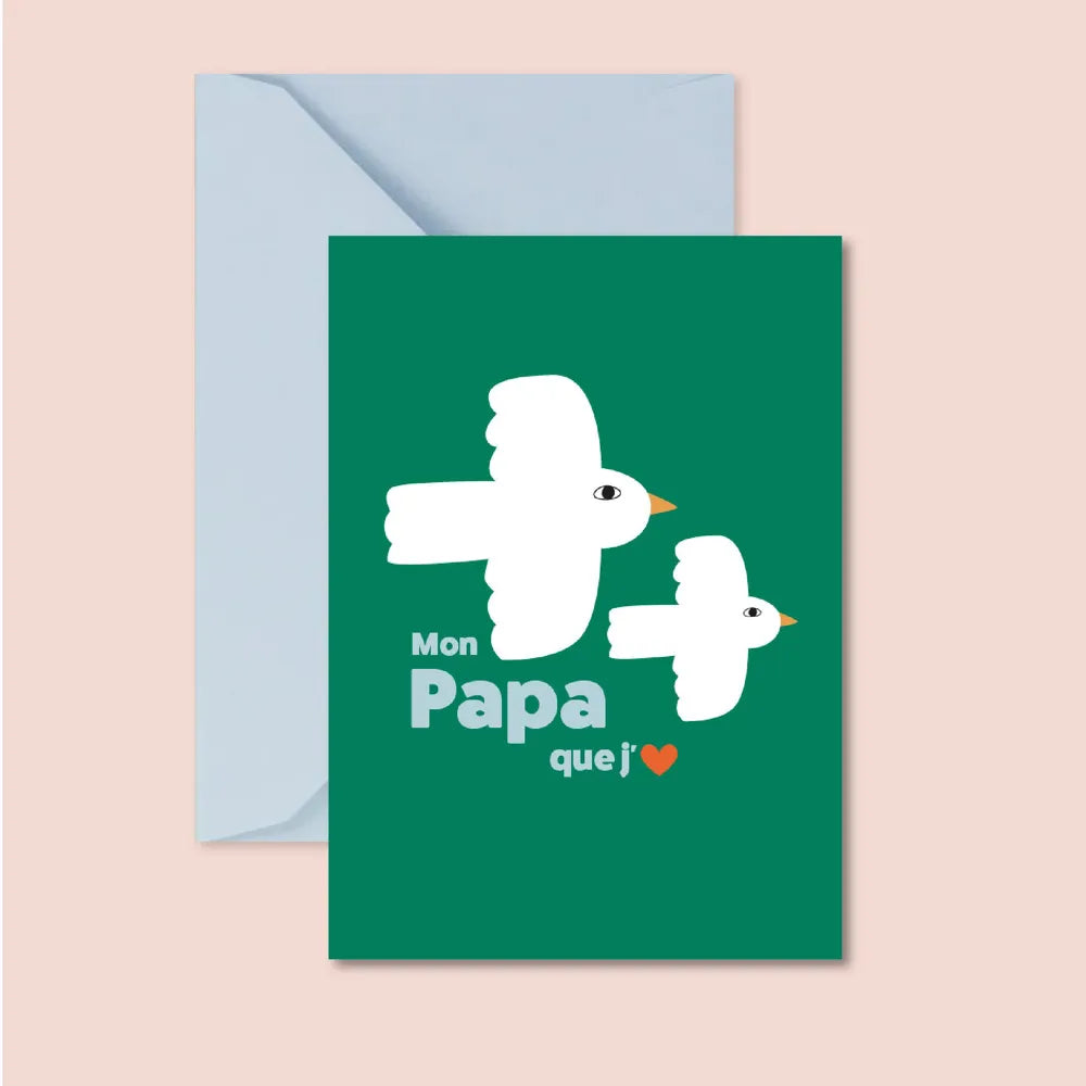 Carte Papa Ma petite vie