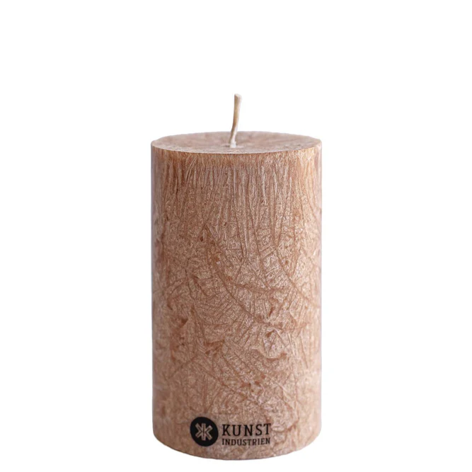 Bougie bloc olive wax 6x10cm - Kunstindustrien