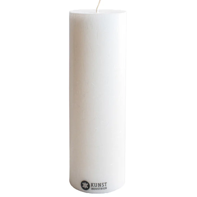 Bougie bloc olive wax 6x18cm - Kunstindustrien