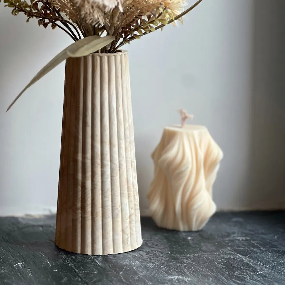 Vase jesmonite 18cm - L'atelier d'à côté