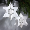 Décoration sapin papier étoile x2 - Livingly