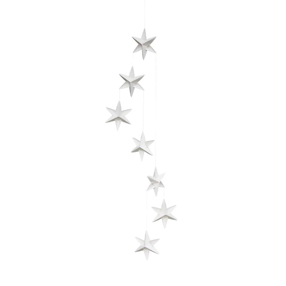 Mobile papier 7 étoiles - Livingly