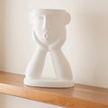 Sculpture céramique Oito visage homme