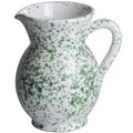 Pichet moucheté vert - Terrecotte Lotti