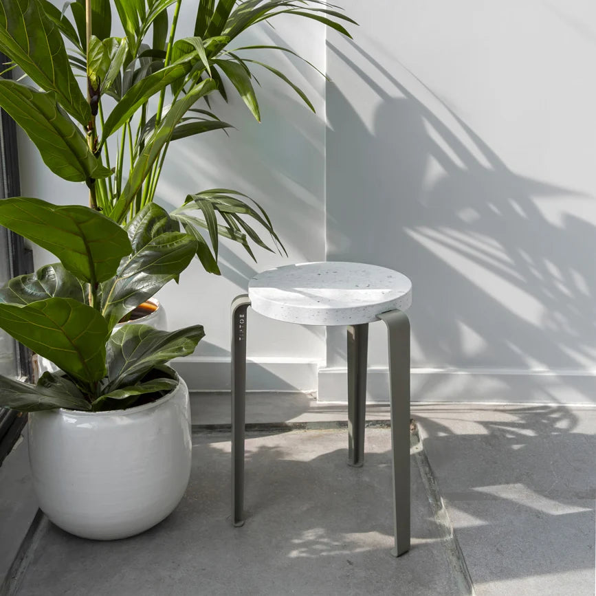 Tabouret LOU plastique recyclé - TIP TOE