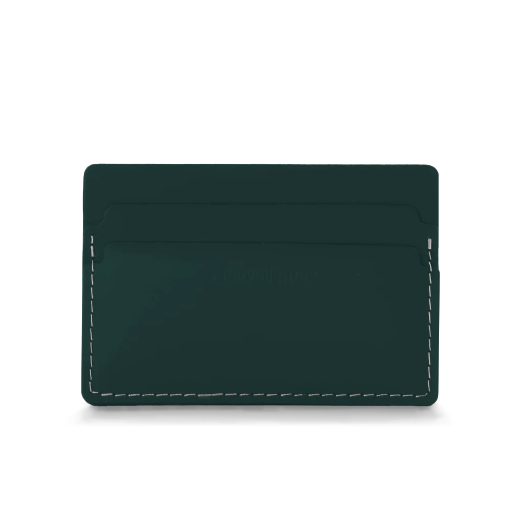 Porte cartes cuir recyclé S - Vacavaliente
