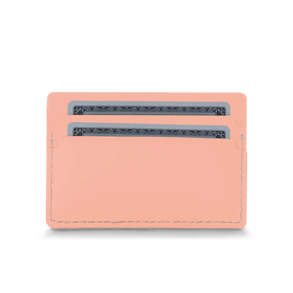 Porte cartes cuir recyclé S - Vacavaliente