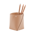 Pot à crayons cuir recyclé - Vacavaliente