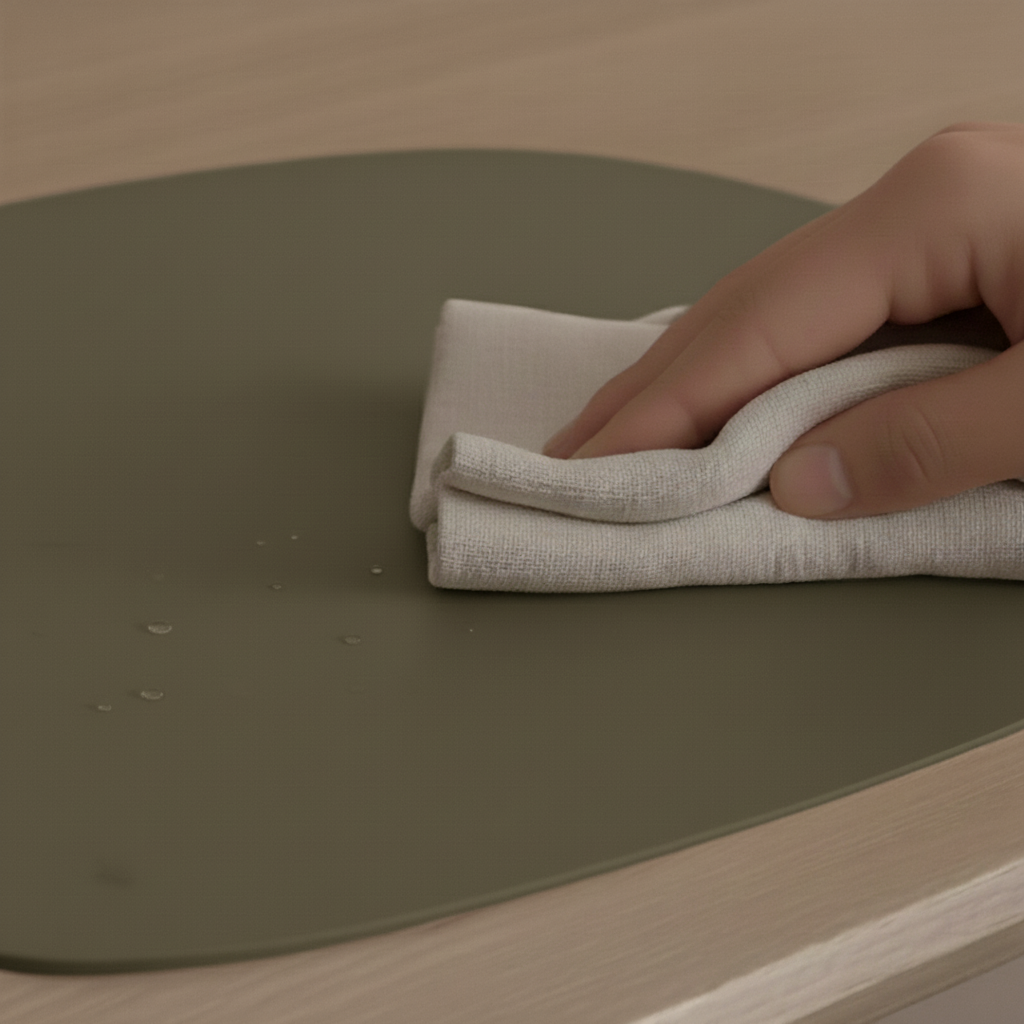 Set de table cuir recyclé stone - Vacavaliente