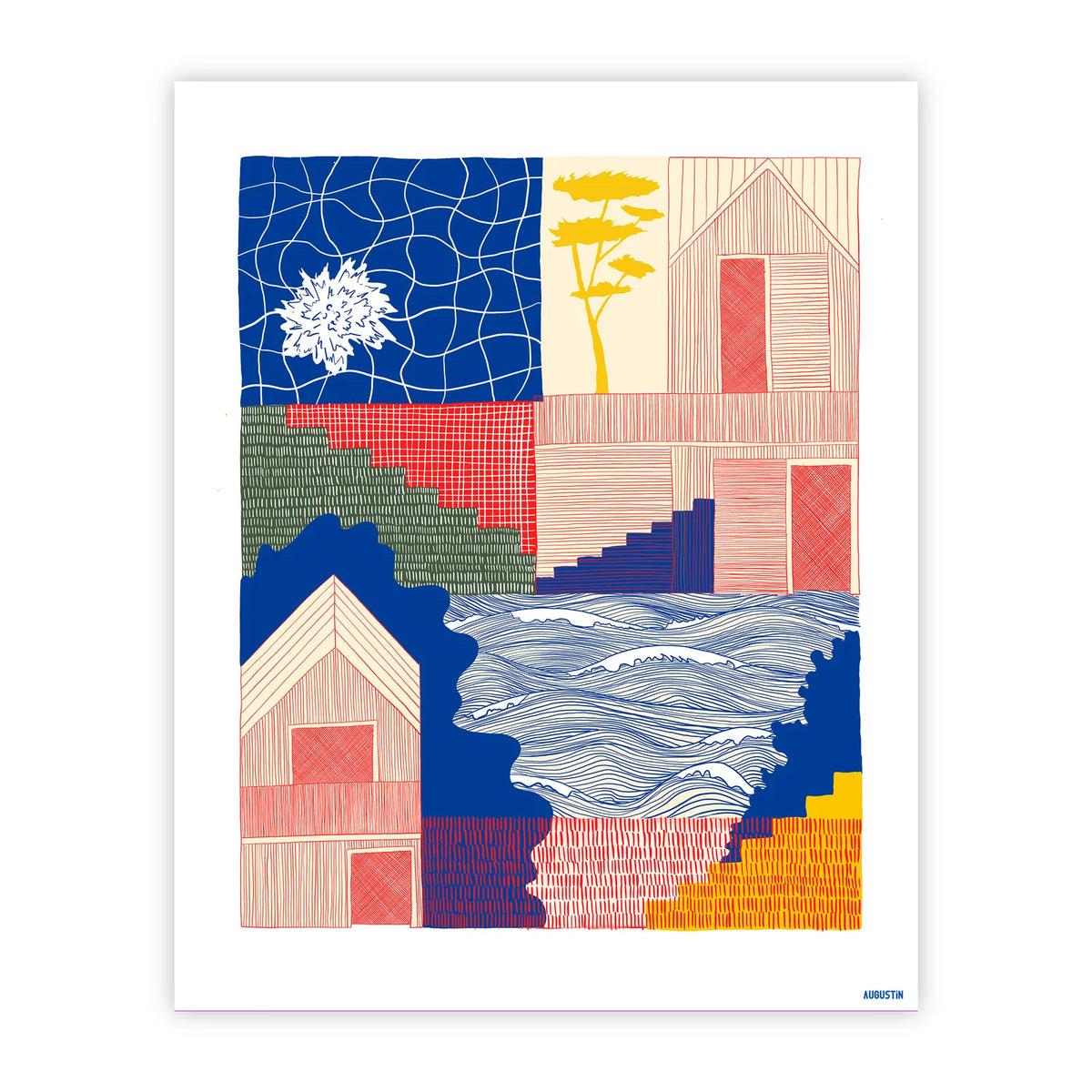 Affiche 30x40cm Augustin