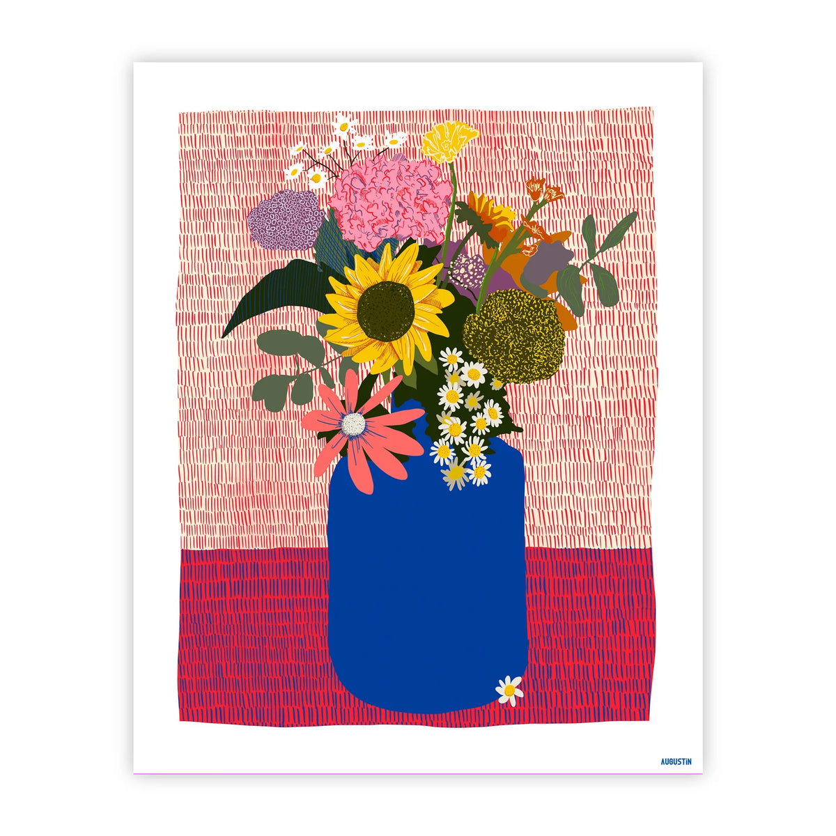 Affiche 40x50cm Augustin