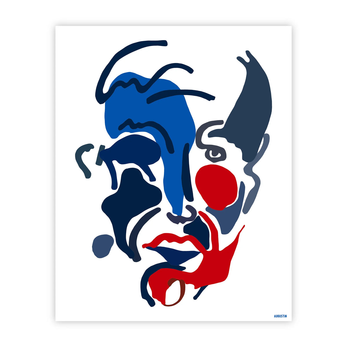 Affiche 30x40cm Augustin