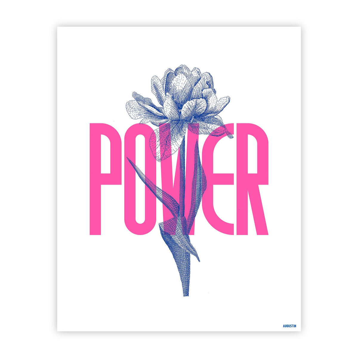 Affiche 30x40cm Augustin