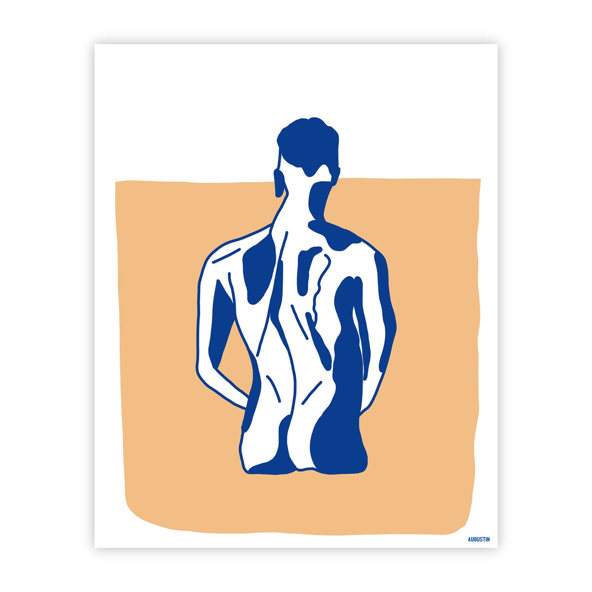 Affiche 30x40cm Augustin