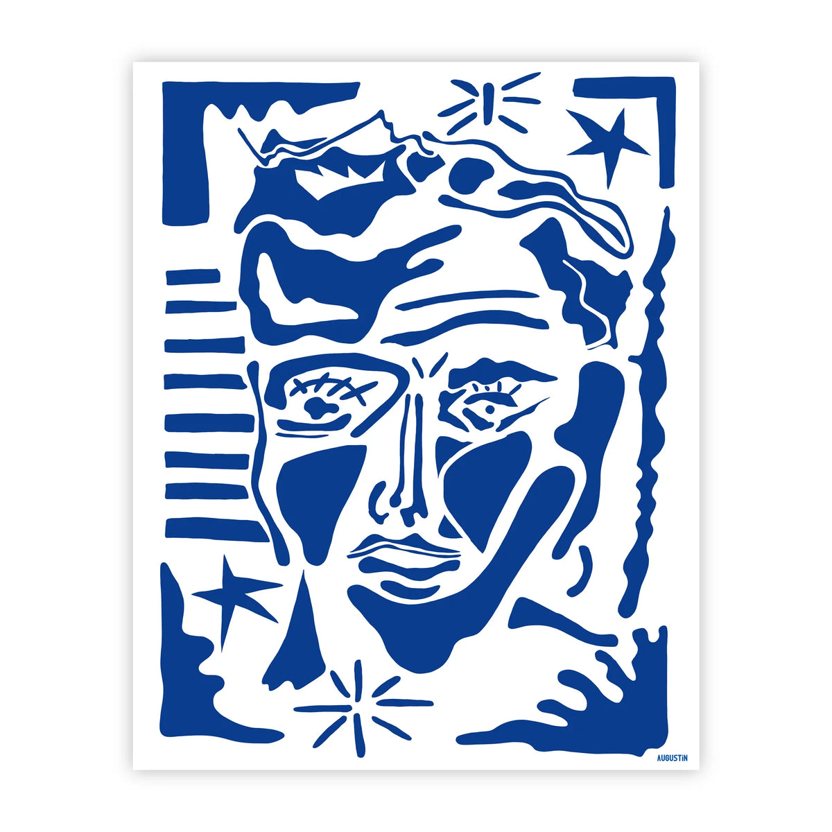 Affiche 40x50cm Augustin