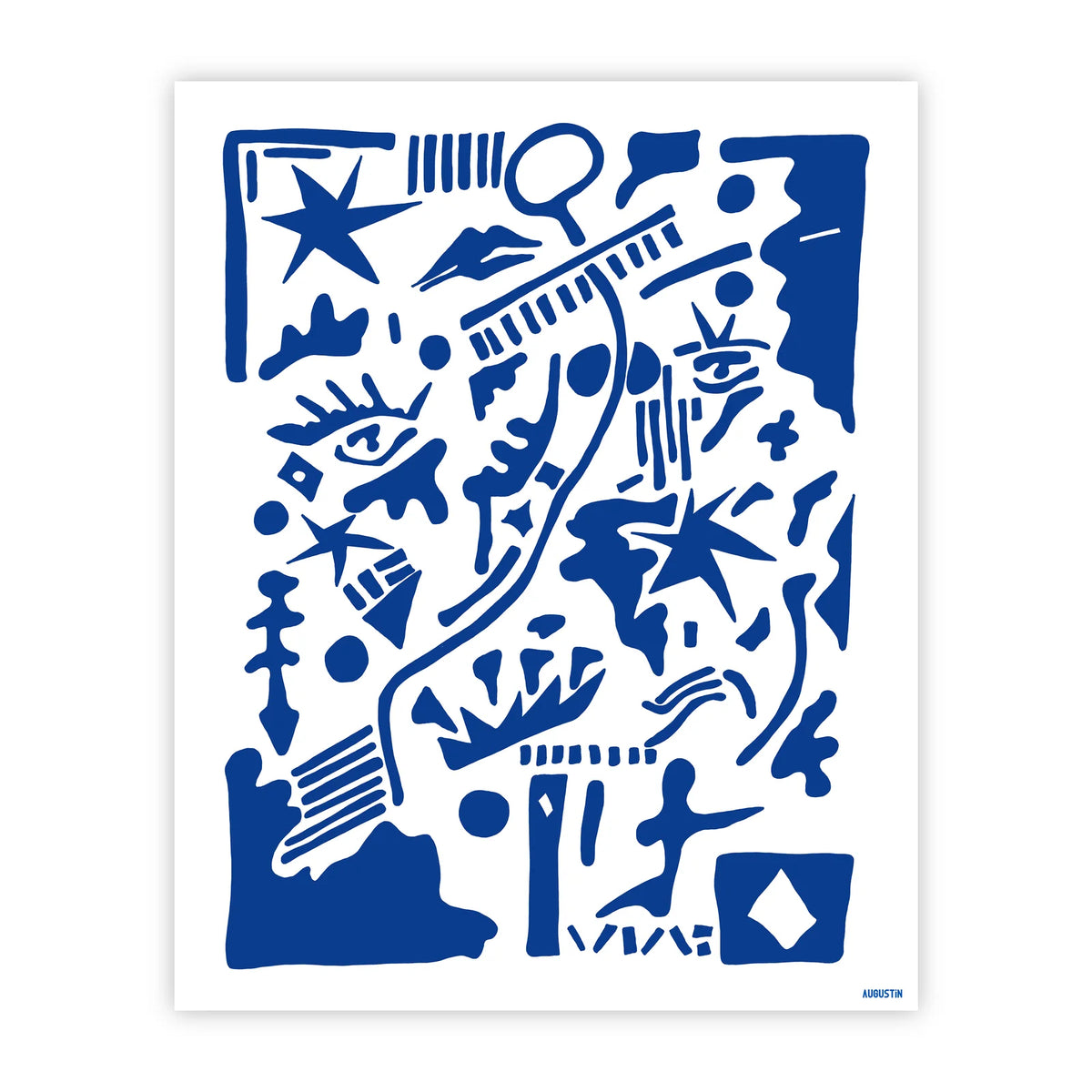 Affiche 40x50cm Augustin