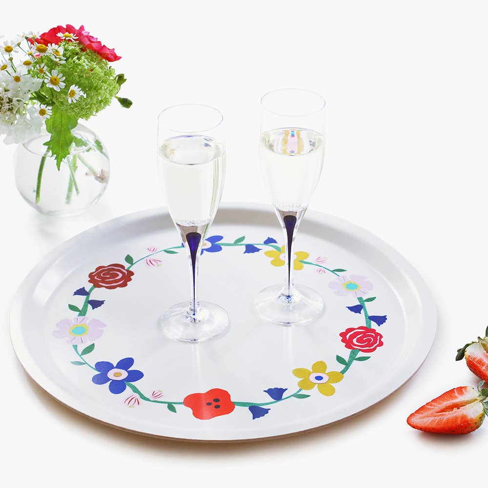 Plateau rond 31cm - Blu Kat