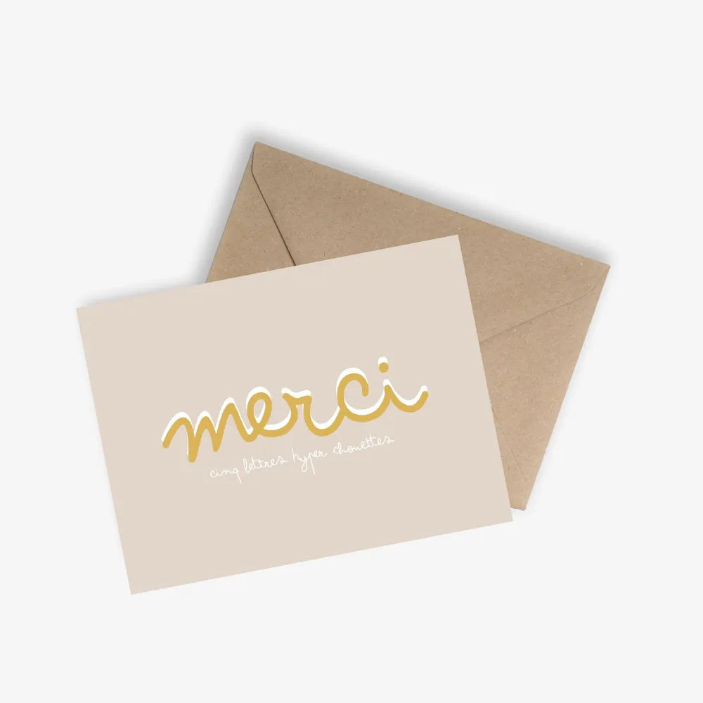 Carte merci Le papier graphique